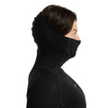 icebreaker Merino Base Layer Women's Merino Long Sleeve Roll Neck - Black