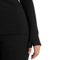 icebreaker Merino Base Layer Women's Merino Long Sleeve Roll Neck - Black