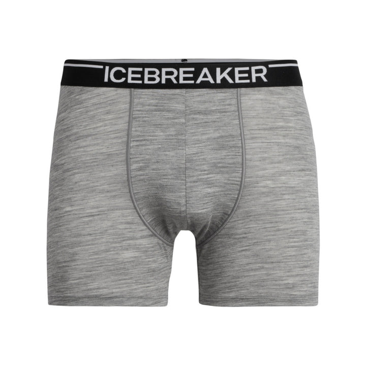 icebreaker Merino Undergarment Men's Anatomica Boxers - Electric Metro Heather
