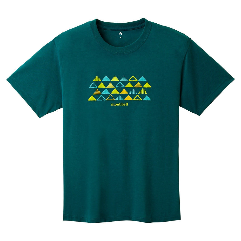 Montbell T-Shirt Unisex Wickron T YAMAMONYOU - Everyday Hiking Trekking Firstlayer