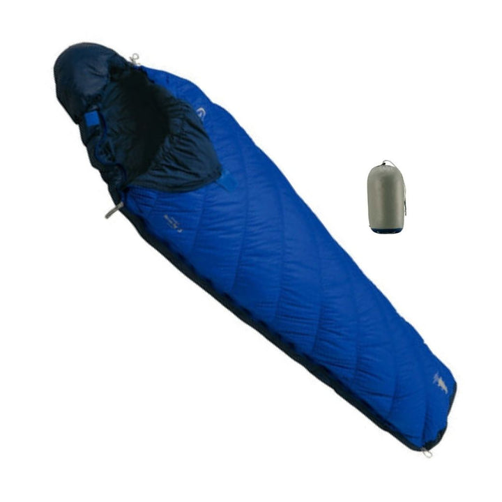 Montbell Sleeping Bag Unisex Burrow Bag #5 - Ultra Lightweight Outdoor Travel Trail Backpacking Trekking Camping Winter Cold Weather