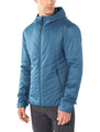 Icebreaker Winter Jacket Men Merino Wool - MerinoLOFT Helix Hood - Insulated Outdoor Water Resistant