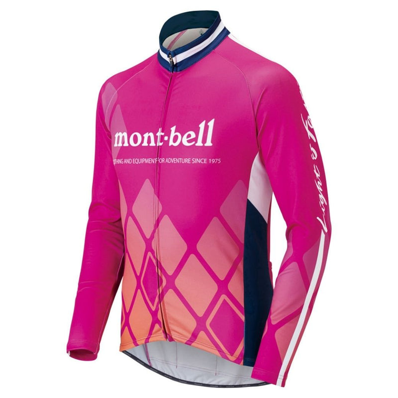 Montbell Unisex Wickron Cycle Long Sleeve Jersey 