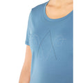 icebreaker Merino Women's Nature Dye Tech Lite Short Sleeve Crewe Anniversary Ram T-Shirt - Tannin