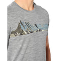 icebreaker Merino Men's 150 Tech Lite Short Sleeve Crewe Mont Blanc Moir T-Shirt