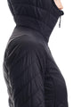 Icebreaker Merino Winter Jacket Women - MerinoLOFT Hyperia Hood - Outdoor Travel Water Resistant