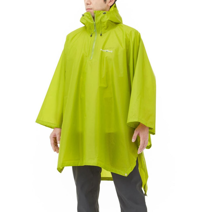 Montbell Rainwear Trekking Rain Poncho Unisex - Orient Blue