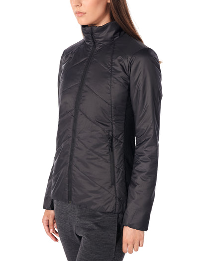 icebreaker Merino Jacket Women's MerinoLOFT Helix Jacket - Insulated Outdoor Water Resistant