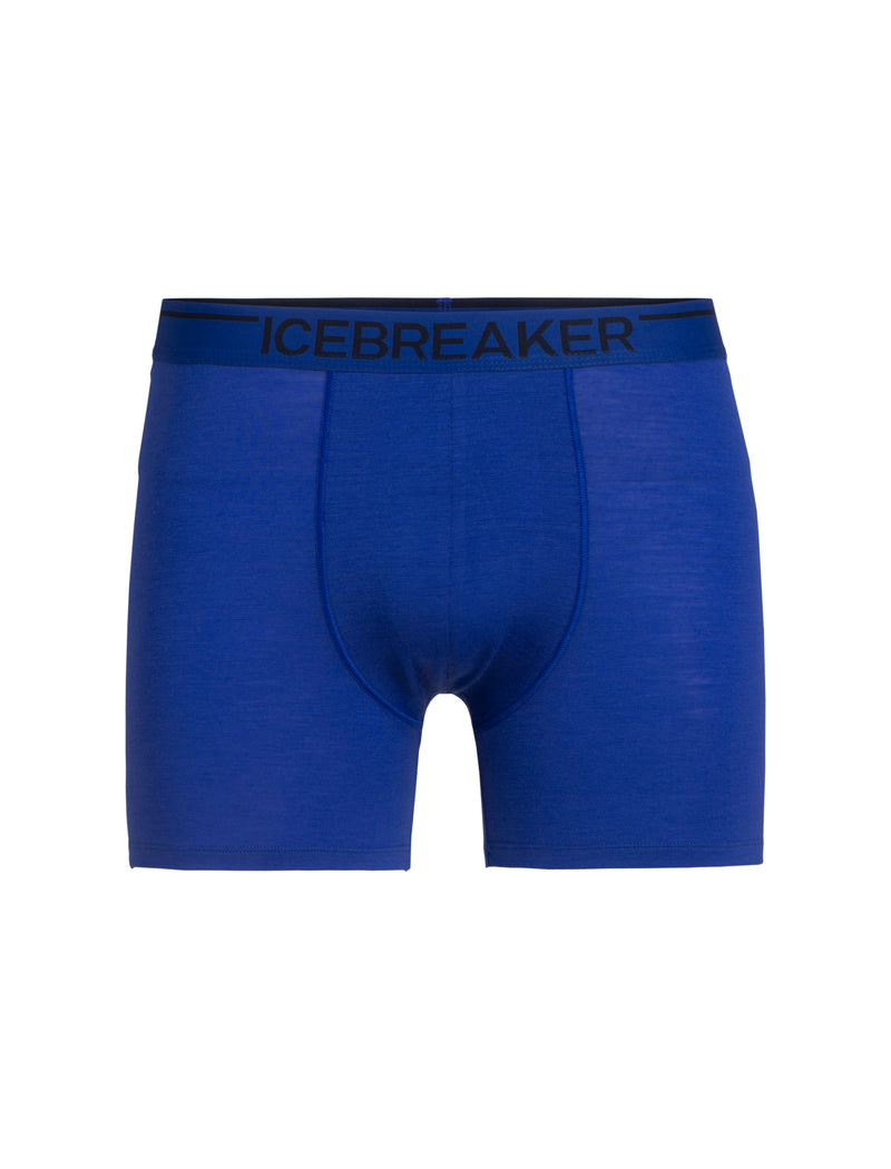 ICEBREAKER Men's Anatomica Boxer Briefs - Merino Wool Base Layer Underwear With Fly