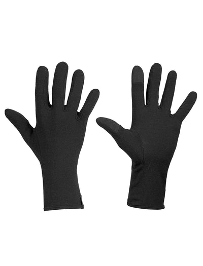 Icebreaker Merino Tech Gloves Liners Unisex Touch Screen Compatible