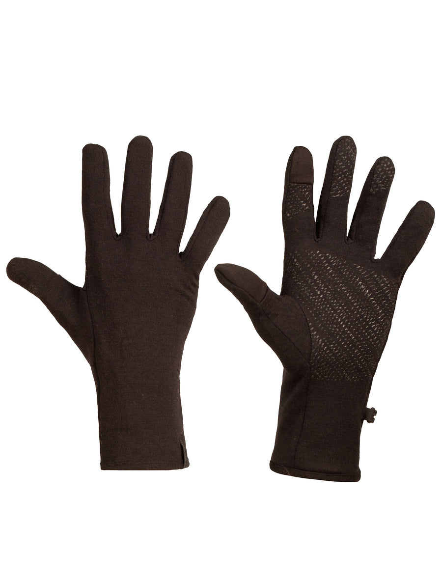 icebreaker Quantum Merino Gloves – Black