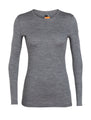 icebreaker Merino Base Layer Women's 200 Oasis Long Sleeve Crewe - Everyday Outdoor Camping Trekking Hiking