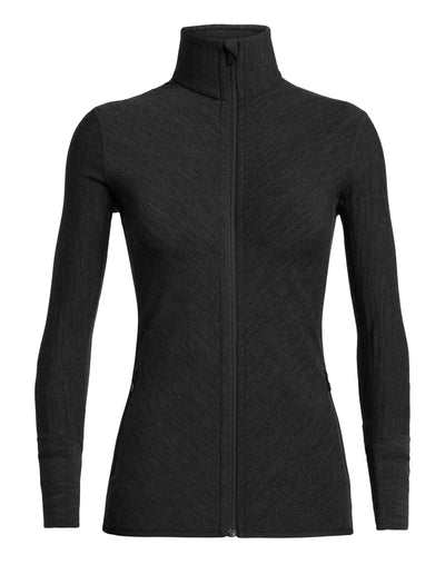 icebreaker Merino Jacket Women's RealFleece™ Descender Long Sleeve Zip