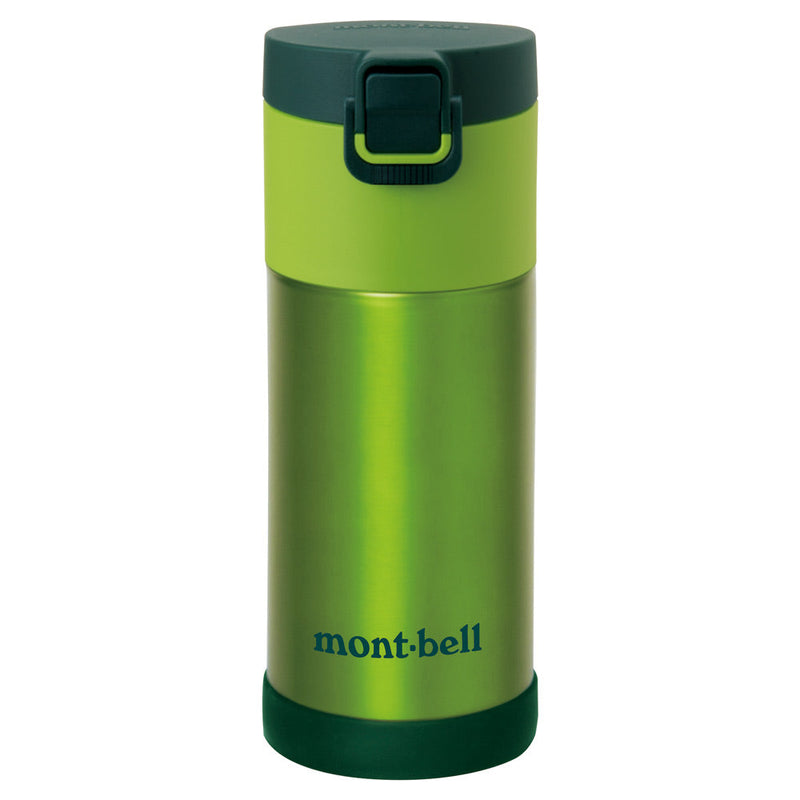 Montbell Alpine Thermo Bottle Active - Stainless Steel Silicone Insulated 0.35 litres