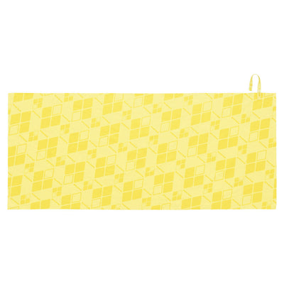 Montbell Micro Towel Face Blue Pale Yellow