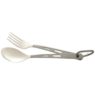 Montbell Titanium Spoon & Fork Set - Camping Outdoor