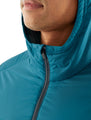 icebreaker Merino Men's MerinoLoft™ Descender Hybrid Long Sleeve Half Zip - Velvet