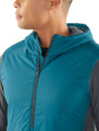 icebreaker Merino Men's MerinoLoft™ Descender Hybrid Long Sleeve Half Zip - Velvet