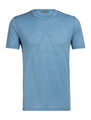 icebreaker Merino Men's 150 Tech Lite Short Sleeve Crewe Nature Dye Anniversary Ram T-Shirt - Indigo Tannin