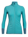 icebreaker Merino Jacket Women's RealFleece™ Descender Long Sleeve Zip