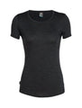 icebreaker Merino T-Shirt Women's Cool Lite Sphere Short Sleeve Crewe Midnight Navy L