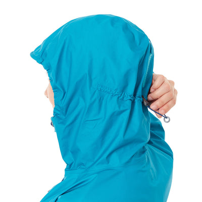 Montbell Women's Torrent Flier Jacket Waterproof GORE-TEX - RASPBERRY GRAPHITE BLUE