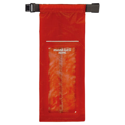 Montbell Aquapel Visible Bag 0.3L Gunmetal Hot Red Sky Gray