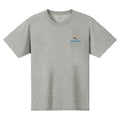 Montbell T-Shirt Unisex Wickron T Fish On - Bark Heather Charcoal
