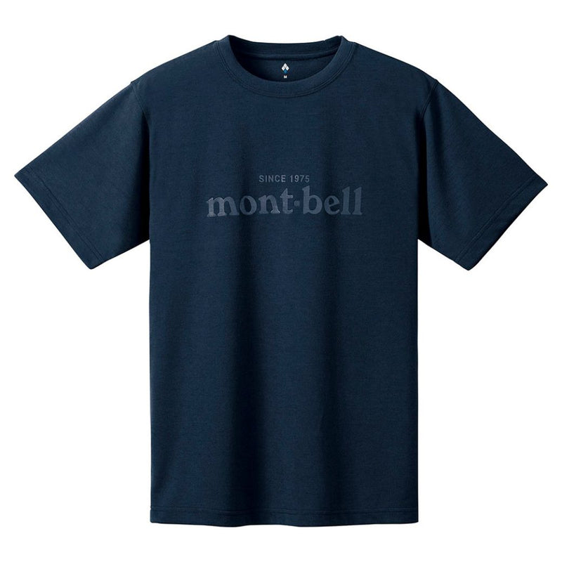 Montbell T-Shirt Unisex Wickron T Embossed Logo