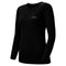 Montbell US Base Layer Women's ZEO-LINE Expedition Weight Round Neck Long Sleeve Crew Black