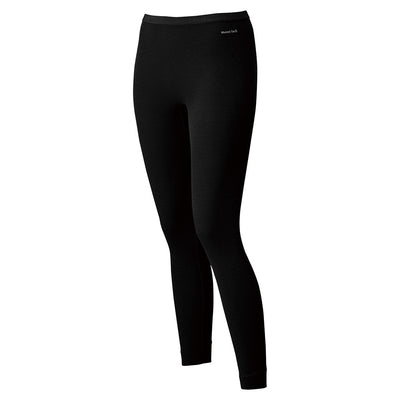 Montbell Base Layer Women's (MB 1107288) ZEO-LINE Middle Weight Tights Leggings  - Cold Weather Winter Climate Outdoor