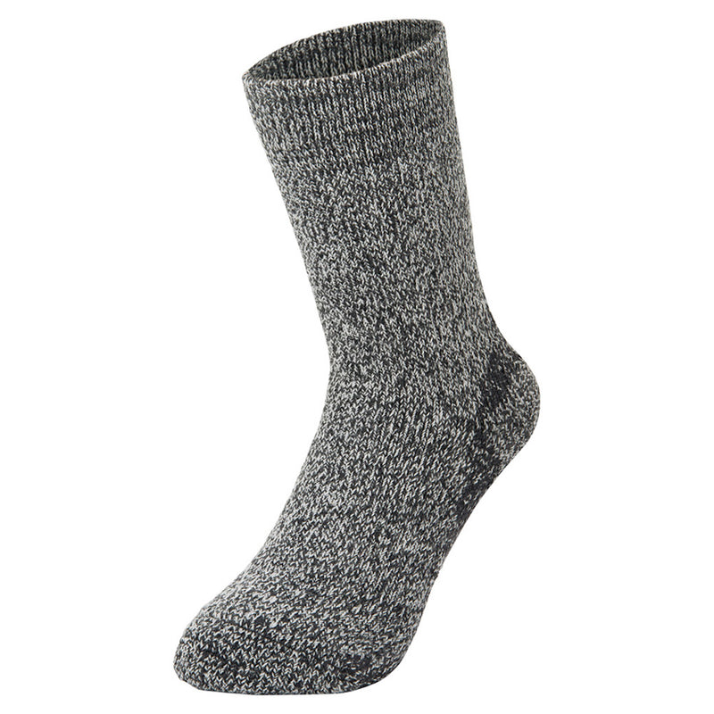 Montbell Merino Wool Alpine Socks Unisex Heather Charcoal Dark Navy