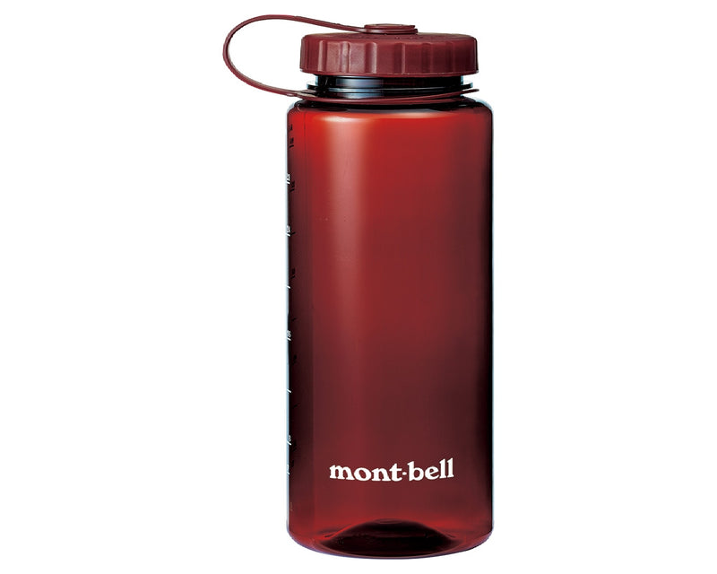 Montbell Clear Bottle 1 Litre Dark Red (DR)