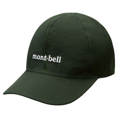 Montbell Meadow Cap Unisex Black Black Olive Tan - Waterproof