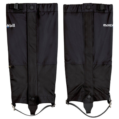 Montbell GORETEX Easy Fit Long Spats Black Size L - Waterproof Gaiters