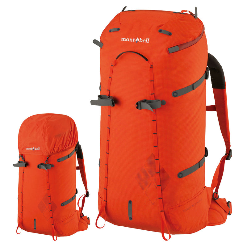 Montbell Backpack Ridge Line Pack - Travel Outdoor Camping Hiking 40 Litres