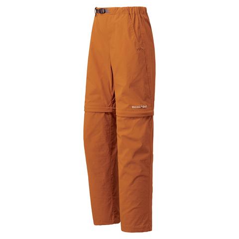 Montbell (MB 115409) Kids' Convertible Pants to Shorts Unisex - Outdoor Camping Trekking Hiking