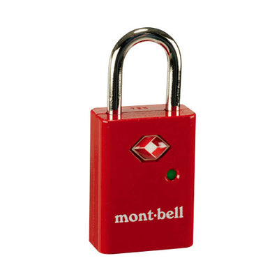 Montbell TSA Key Lock Black Red Silver